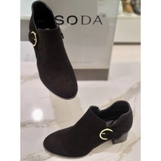 SODA 여성 포인트버클 부띠 5CM ALF935GN10