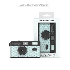 ESCURA Half Snaps 35 레트로 하프 필름카메라 -35mm EDO필름포함-, 1개, Fllower