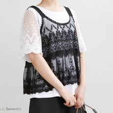 레이스뷔스티에조끼