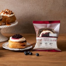 베키아에누보 블루베리 크림치즈 시나몬롤 100g*4개, 100g, 4개