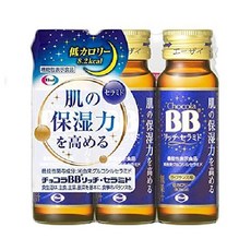 일본 쇼콜라 Chocola BB 리치 세라마이드 리퀴드 50mL 30개 기능성 콜라겐, 3개