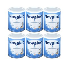 (독일 내수용) 노발락 스테이지 1 스타터 분유 800g Novalac 1 Startermilch, 6개