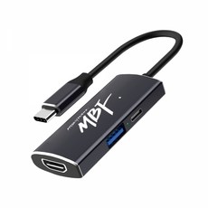 엠비에프 MBF-UC3IN1 USB C타입 3in1 3포트 멀티 허브