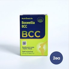 뉴트리원 보스웰리아 BCC 900mg 30정 2박스 2개월분, 2개