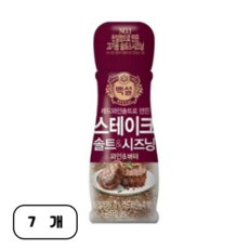 백설 스테이크 솔트 시즈닝, 40g, 7개