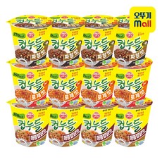 오뚜기 컵누들 매콤찜닭4개+로제4개+짜장4개