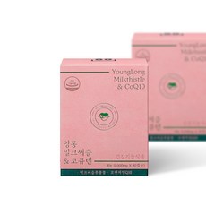 영롱 밀크씨슬 코큐텐 [복합 밀크큐텐] 간 혈압 이중케어, 2개, 30정