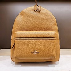 코치 미디움 찰리 백팩-카멜