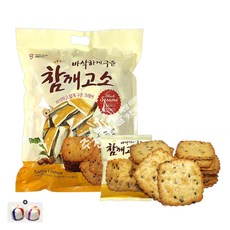 참깨고소 비스킷 (540g/약50봉입)대용량벌크 x 1봉+자색옥춘사탕 20g 세트, 540g, 1개