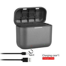 카메라 배터리 insta360 호환 ONE X3 2200mAh 2 카드 슬롯 충전 박스 Insta 360 X 3 액션, 1 Charger