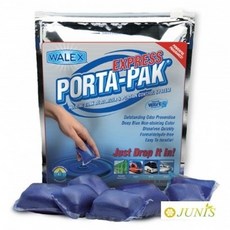 정품 Porta-pak(포타팩) 용변분해제 익스프레스 믹스 7개팩, 7개, 25g