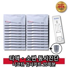 래피젠 니코틴 검사 키트, 20개, 1테스트