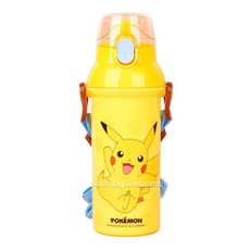 피카츄 480ml 물병 유치원 등원준비물 소풍용 휴대용 쌍둥이선물 세척편한, 1개
