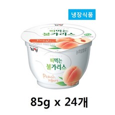 남양 떠먹는 불가리스 복숭아 85g x 24개