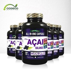 [코데코] 아사이베리 50배 고농축 1000mg 120정 x6, 6개