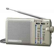 파나소닉 라디오 FM / AM / 와이드 FM 대응 실버 RF-U155-S, 단일상품, 단일상품