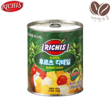 (주)동서 리치스 트로피칼 후르츠 칵테일, 850g, 1개
