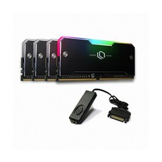 엠지컴/RH-1 ARGB 메모리방열판블랙 KIT 4PACK/Controller, 단일상품