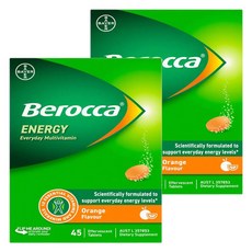 베로카 퍼포먼스 에너지 포 에브리데이 오렌지맛, 45정, 2개