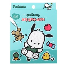 Sanrio 珠寶拼圖十字繡 Pochacco V3, 1個, 薄荷