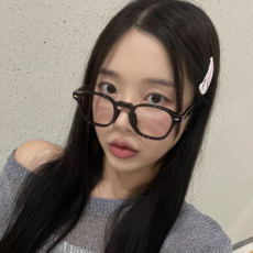 하리몽드 여성남성 베이직 핏예쁨 뿔테라인 안경테