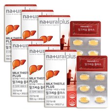 N-PLUS 밀크씨슬 추출물 실리마린 비타민B 180정