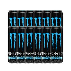 몬스터 에너지 제로슈거 12캔 / 24캔 탄산음료 에너지드링크, 24개, 355ml