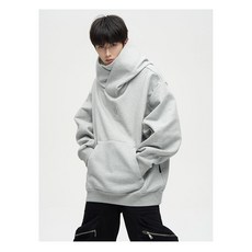 보그라 터틀넥 하이넥 기모 후드티 / NS0012
