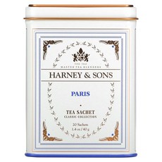 하니 앤 손즈 Harney Sons Fine Teas 파리 티 티백 20개 40g(1.4oz), 1개