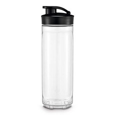 WMF 416950071 04 1695 0071 Bottle for Kult X 0 6L Plastic 300 W Transparent/Black, A_28 x 18 x 18 cm