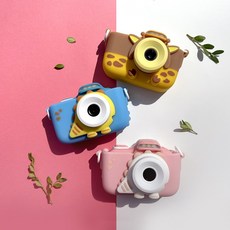 마이퍼스트 카메라3 어린이 키즈 디지털 카메라 공룡 케이스, 블루 (+32G 메모리 카드)