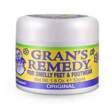 뉴질랜드 GRANS REMEDY 발냄새완화 쿨링파우더 50g, 1개입, 2개