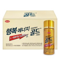 한미약품 에너지골드 카페인 피로회복 드링크, 100ml, 10개