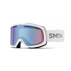 Smith Optics Drift 여성용 스노우 겨울 고글 블랙 RC36, Blue Sensor Mirror, White '20