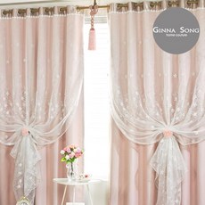 지나송자수레이스암막커튼