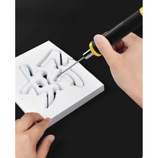 나이프 우드락 절단기 스티로폼 폼보드 커터기 열선 재단 커팅기 보드 전기 가열 칼, 10CM(10CM 펜촉+전원공급장치), 1개