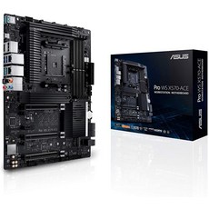 (관부가세별도) ASUS AMD AM4 Pro WS X570-Ace ATX Workstation Motherboard with 3 PCIe 4.0 X16 Dual Realtek and Intel Giga-B07SYWKXJV, one colorone size