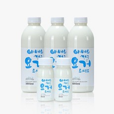 [참다올]야베스 수제 요거트 세트6호(1000mlx3개+150mlx2개)