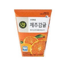 초록마을 제주감귤 주스 125ml 40개입