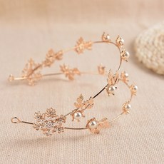 바로크 눈꽃 반다나 헤어밴드 터번 헤어액세서리 오리지널제작 웨딩드레스 하객 결혼 머리 악세사리
