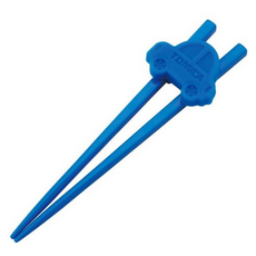 스케이터 탈부착 젓가락 16.5cm ATC1, 파랑, 2개