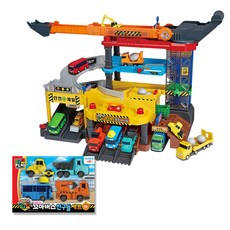 레스큐 타요 포크레인 중장비 타워 + 친구들 미니카 11탄 세트, 레스큐 타요 포크레인 중장비 타워 + 타요 친구들 미니