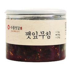 [강경장수젓갈] 양념깻잎무침 500g, 1개