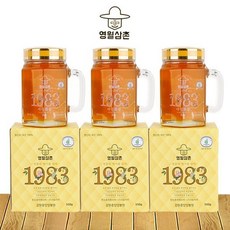 강원중앙양봉원 야생화벌꿀550gx3병/핸들컵, 상세설명 참조, 없음