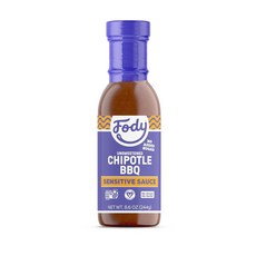 Unsweetened Chipotle BBQ Fody Foods Unsweetened Chipotle BBQ Sauce Low Fodmap Certified Sensiti, 589.67g, 1개