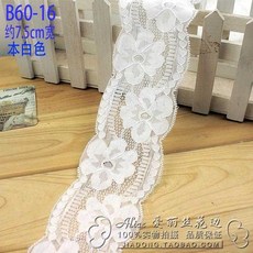 텐션감 스타일리시 페플럼 유러피안 스판망사 부자재 장식 천 원단 침대 품 뢰, B60-16