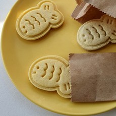 따끈따끈 붕어빵 쿠키커터 / 귀여운 모양틀 / 캐릭터틀, 1개