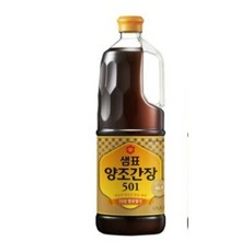 샘표 양조간장 501, 1.7L, 2개