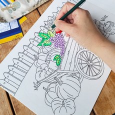 색칠북 어르신 치매예방 집중력 인지력 향상 노인 그림 취미 공예, 상세페이지 참조, 상세페이지 참조, 상세페이지 참조