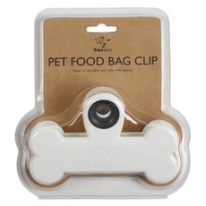 반려동물 사료 봉투 밀패용 클립 (pet food bag clip) 크기(인치): 5.25 wx 0.75 dx 4.00 h // Safe and fast delivery, 1개 - 강아지푸드클립